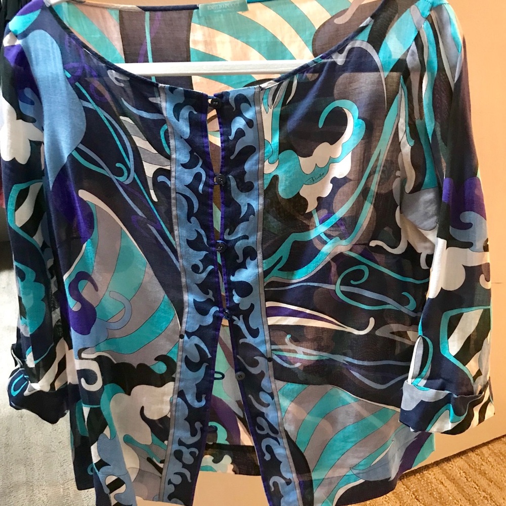 EMILIO PUCCI Authentic blouse- 3/4 sleeves